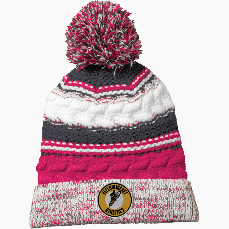 Superior Yellowjackets <span class="pdp-name-mascot">UW Superior Yellowjackets</span> Sport-Tek Pom Pom Team Beanie