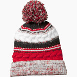 BU School of Law <span class="pdp-name-mascot">BU School of Law</span> Sport-Tek Pom Pom Team Beanie Front Thumbnail