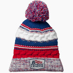 Patriot League Patriot League Sport-Tek Pom Pom Team Beanie Front Thumbnail