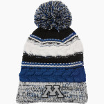 Minnetonka Skippers Sport-Tek Pom Pom Team Beanie Front Thumbnail