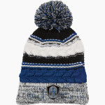 Christendom College Online Store Sport-Tek Pom Pom Team Beanie Front Thumbnail
