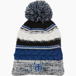 Wisconsin Lutheran Vikings Sport-Tek Pom Pom Team Beanie Front Thumbnail