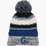 PLEASANT GROVE HIGH SCHOOL VIKINGS <span class="pdp-name-mascot">PLEASANT GROVE VIKINGS</span> Sport-Tek Pom Pom Team Beanie Front Thumbnail