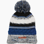 VOLUNTEER HIGH SCHOOL FALCONS <span class="pdp-name-mascot">VOLUNTEER FALCONS</span> Sport-Tek Pom Pom Team Beanie Front Thumbnail