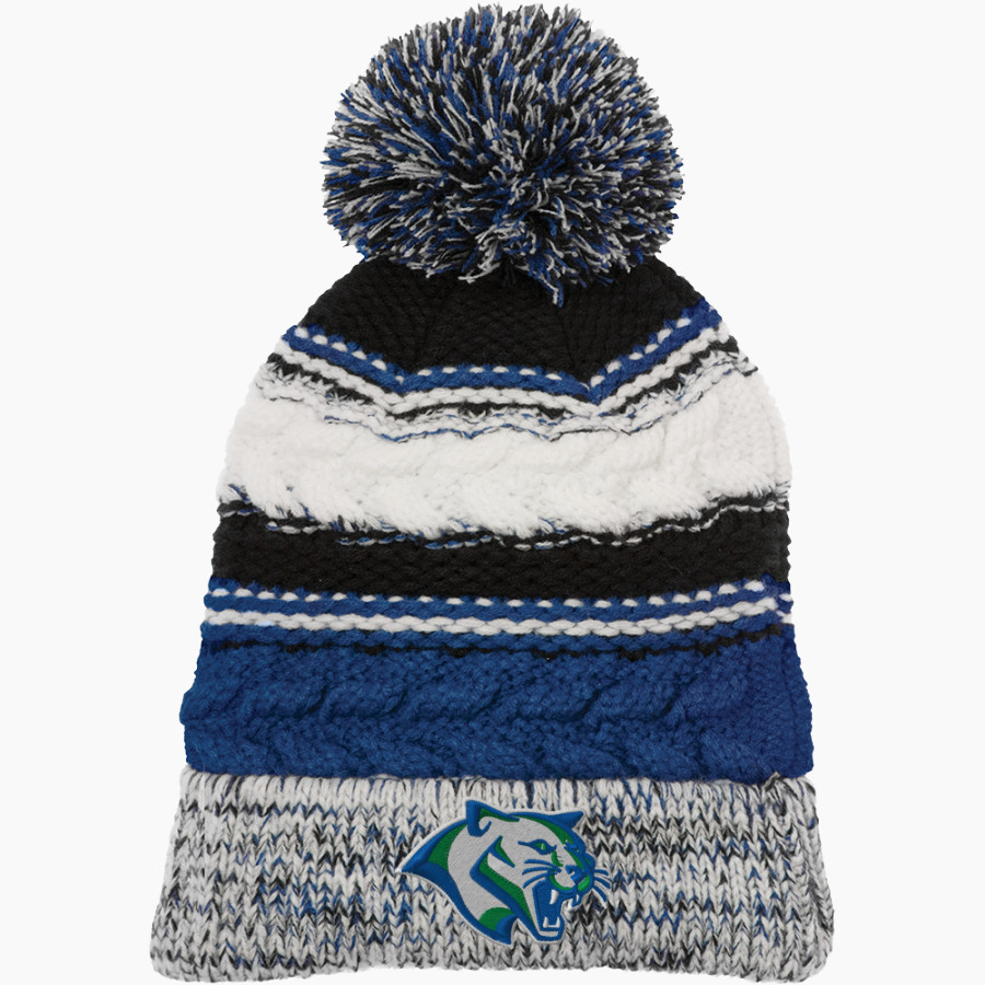 Compass Academy Cougars <span class="pdp-name-mascot">Compass Academy Cougars</span> Sport-Tek Pom Pom Team Beanie