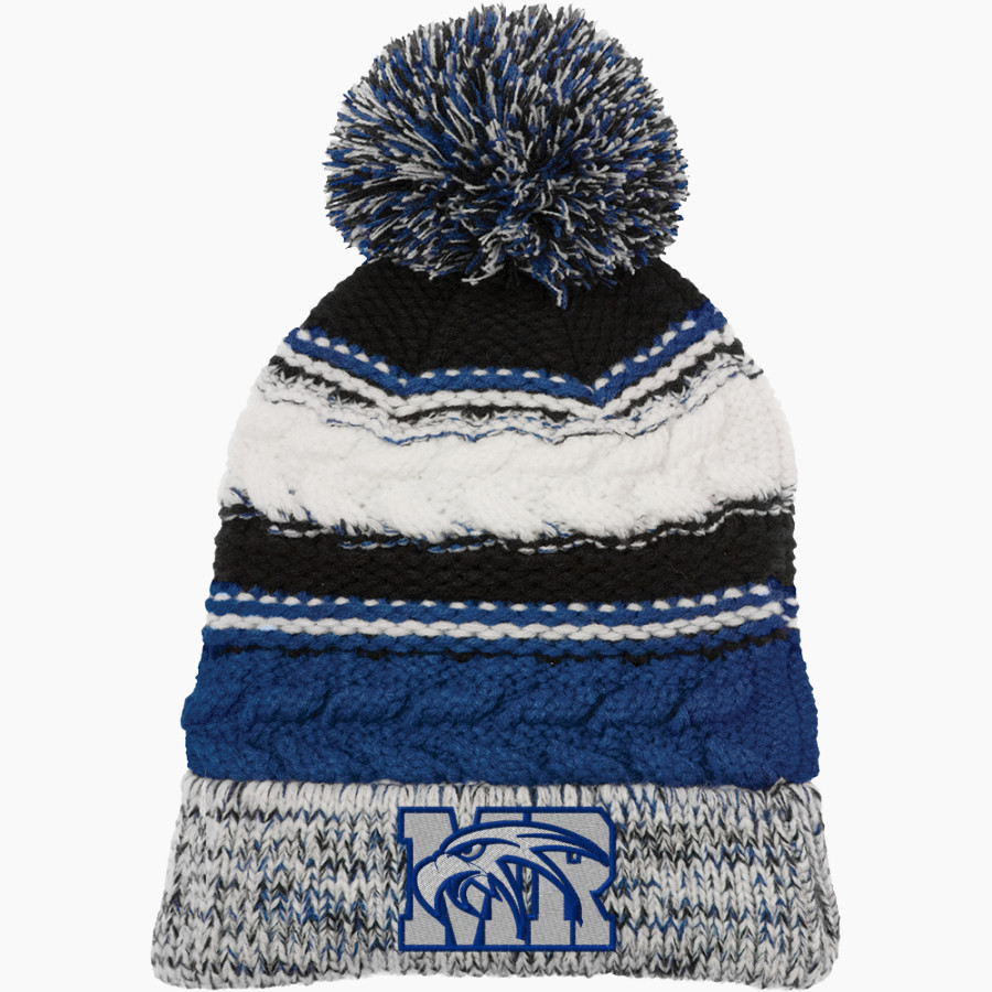 Maple River Eagles Sport-Tek Pom Pom Team Beanie