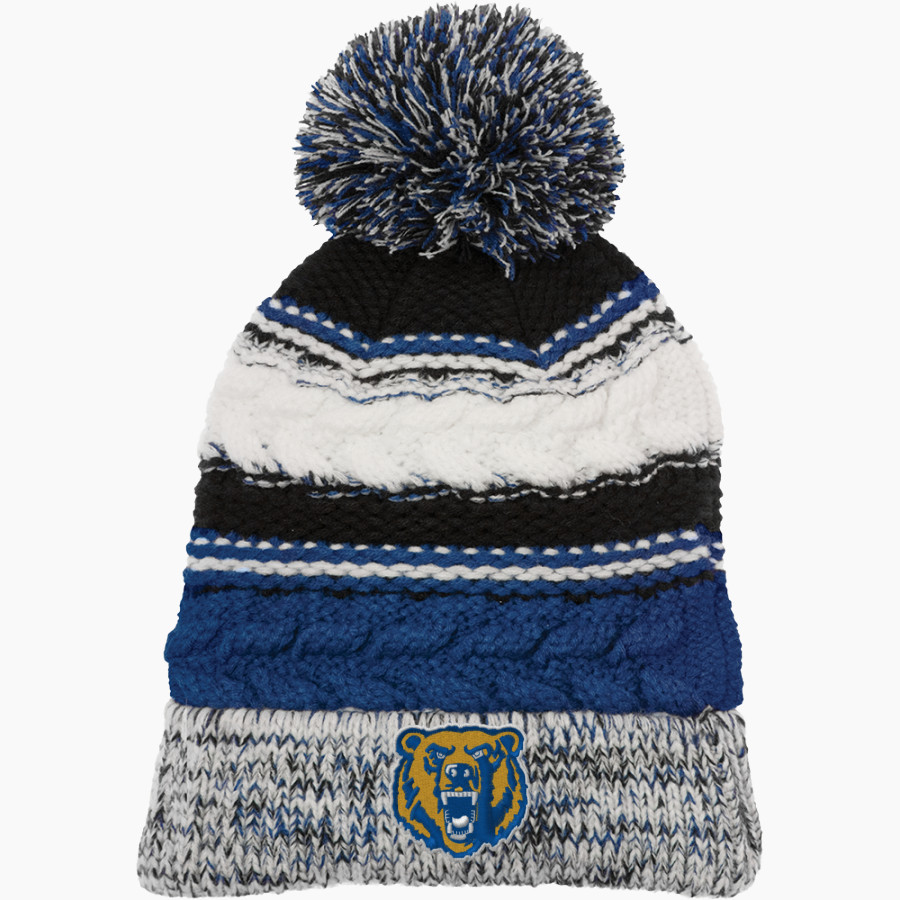 JEFFERSON HIGH SCHOOL BEARS Sport-Tek Pom Pom Team Beanie
