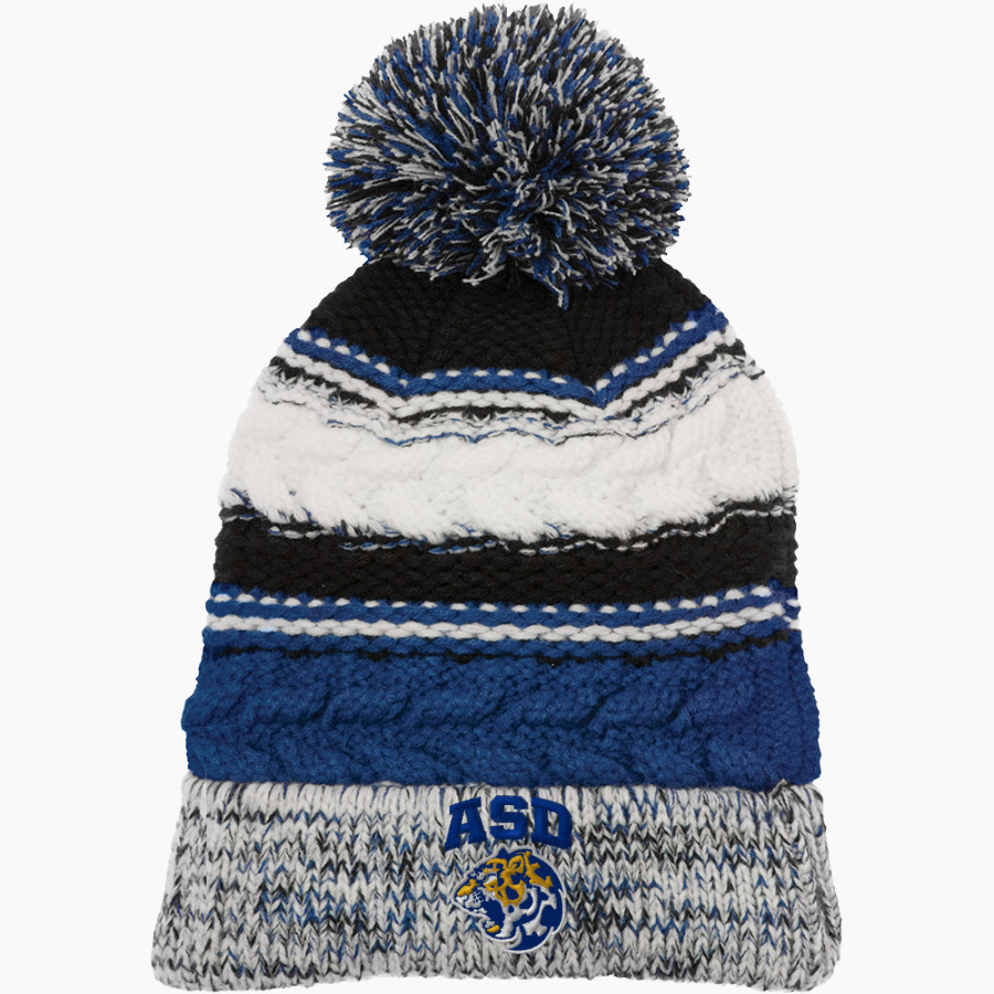 ASD Leopards <span class="pdp-name-mascot">ASD Leopards</span> Sport-Tek Pom Pom Team Beanie