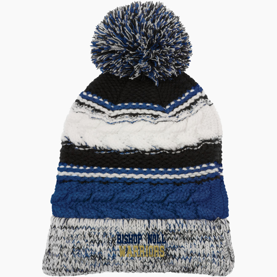Bishop Noll Warriors Sport-Tek Pom Pom Team Beanie