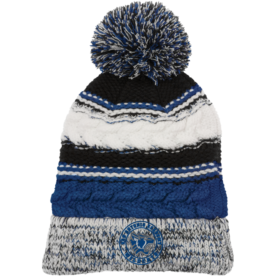 San Antonio Wildcats <span class="pdp-name-mascot">San Antonio Academy Wildcats</span> Sport-Tek Pom Pom Team Beanie