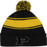 PERRY HIGH SCHOOL PANTHERS <span class="pdp-name-mascot">PERRY PANTHERS</span> Sport-Tek Stripe Pom Pom Knit Front Thumbnail