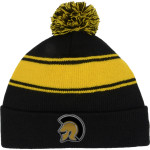 MARIAN CATHOLIC HIGH SCHOOL SPARTANS <span class="pdp-name-mascot">MARIAN SPARTANS</span> Sport-Tek Stripe Pom Pom Knit Front Thumbnail