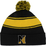 NAUSET REGIONAL HIGH SCHOOL WARRIORS <span class="pdp-name-mascot">NAUSET REGIONAL WARRIORS</span> Sport-Tek Stripe Pom Pom Knit Front Thumbnail