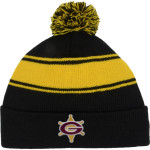 Graham G-men <span class="pdp-name-mascot">Graham G-men</span> Sport-Tek Stripe Pom Pom Knit Front Thumbnail