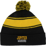 JUPITER HIGH SCHOOL WARRIORS <span class="pdp-name-mascot">JUPITER WARRIORS</span> Sport-Tek Stripe Pom Pom Knit Front Thumbnail