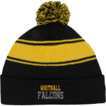 Whitnall Falcons <span class="pdp-name-mascot">Whitnall Falcons</span> Sport-Tek Stripe Pom Pom Knit Front Thumbnail