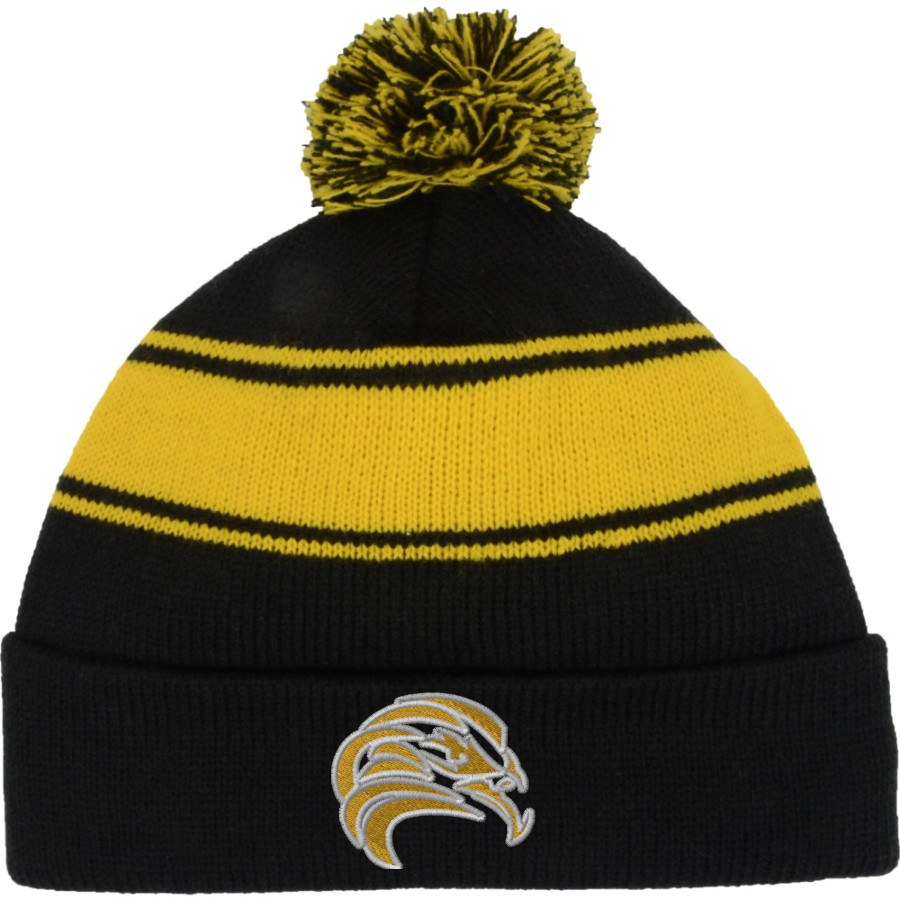 CENTRAL TECH SCHOOL FALCONS <span class="pdp-name-mascot">CENTRAL FALCONS</span> Sport-Tek Stripe Pom Pom Knit
