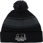 Millbrook Equine Veterinary Clinic Millbrook Equine Vet <span class="pdp-name-mascot">Millbrook Equine Veterinary Clinic</span> Sport-Tek Stripe Pom Pom Knit Front Thumbnail