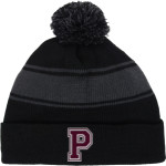 PERRY HIGH SCHOOL MAROONS Sport-Tek Stripe Pom Pom Knit Front Thumbnail