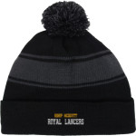 Bishop Mcdevitt Royal Lancers Store <span class="pdp-name-mascot">Bishop Mcdevitt Royal Lancers</span> Sport-Tek Stripe Pom Pom Knit Front Thumbnail