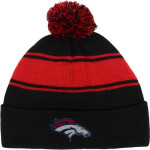 MIDDLEBURG HIGH SCHOOL BRONCOS Sport-Tek Stripe Pom Pom Knit Front Thumbnail