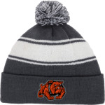 Vacaville Bulldogs <span class="pdp-name-mascot">Vacaville High School Bulldogs</span> Sport-Tek Stripe Pom Pom Knit Front Thumbnail
