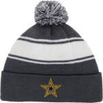 Dominican Stars <span class="pdp-name-mascot">Dominican University Stars</span> Sport-Tek Stripe Pom Pom Knit Front Thumbnail