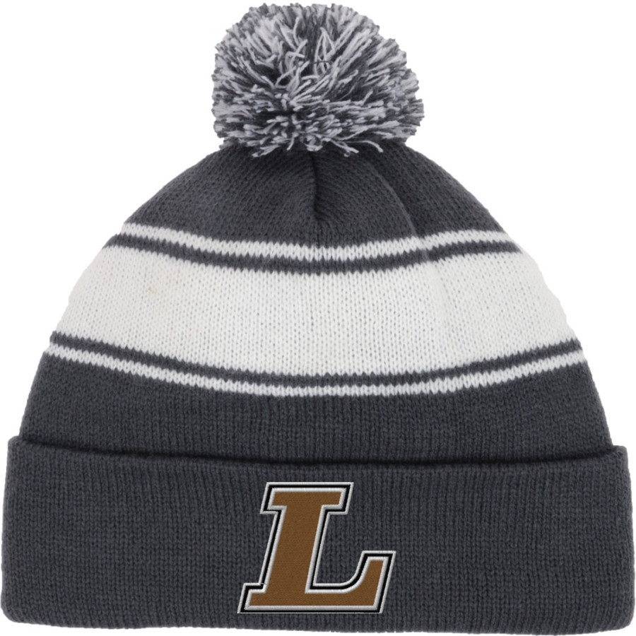 Sycamore Longhorns <span class="pdp-name-mascot">Sycamore Elementary School Longhorns</span> Sport-Tek Stripe Pom Pom Knit