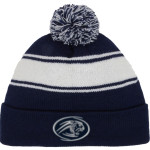 Emery Jaguars Sport-Tek Stripe Pom Pom Knit Front Thumbnail