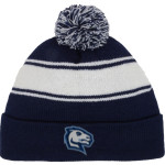Connecticut College Camels <span class="pdp-name-mascot">Connecticut College Camels</span> Sport-Tek Stripe Pom Pom Knit Front Thumbnail