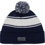 OLDENBURG ACADEMY TWISTERS <span class="pdp-name-mascot">OLDENBURG ACADEMY TWISTERS</span> Sport-Tek Stripe Pom Pom Knit Front Thumbnail
