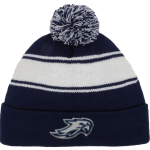 ESA Falcons <span class="pdp-name-mascot">ESA Falcons</span> Sport-Tek Stripe Pom Pom Knit Front Thumbnail