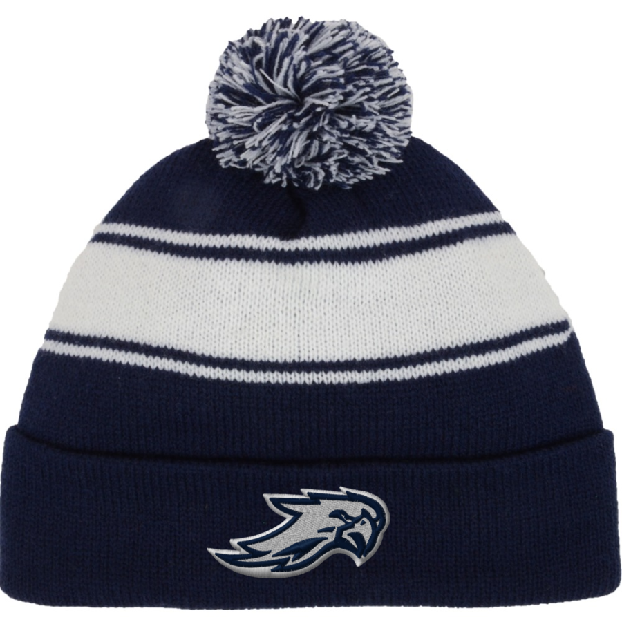 ESA Falcons <span class="pdp-name-mascot">ESA Falcons</span> Sport-Tek Stripe Pom Pom Knit