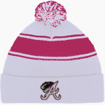 ARP HIGH SCHOOL TIGERS Sport-Tek Stripe Pom Pom Knit Front Thumbnail