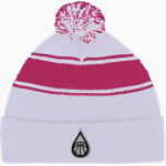 Big Drip Hoops Big Drip Hoops <span class="pdp-name-mascot">Big Drip Hoops</span> Sport-Tek Stripe Pom Pom Knit Front Thumbnail