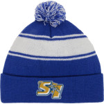 San Isidro Tigers <span class="pdp-name-mascot">San Isidro Tigers</span> Sport-Tek Stripe Pom Pom Knit Front Thumbnail