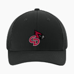 Central Decatur Cardinals Sport-Tek Stretch-Tek Mesh Back Cap Front Thumbnail
