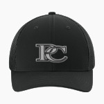PRAIRIE CITY SCHOOL PANTHERS <span class="pdp-name-mascot">PRAIRIE CITY PANTHERS</span> Sport-Tek Stretch-Tek Mesh Back Cap Front Thumbnail