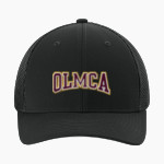 OLMCA Wildcats Sport-Tek Stretch-Tek Mesh Back Cap Front Thumbnail