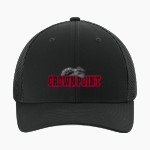 Crown Point Bulldogs <span class="pdp-name-mascot">Crown Point School Corporation Bulldogs</span> Sport-Tek Stretch-Tek Mesh Back Cap Front Thumbnail