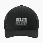 Weaver Beavers <span class="pdp-name-mascot">Weaver Beavers</span> Sport-Tek Stretch-Tek Mesh Back Cap Front Thumbnail