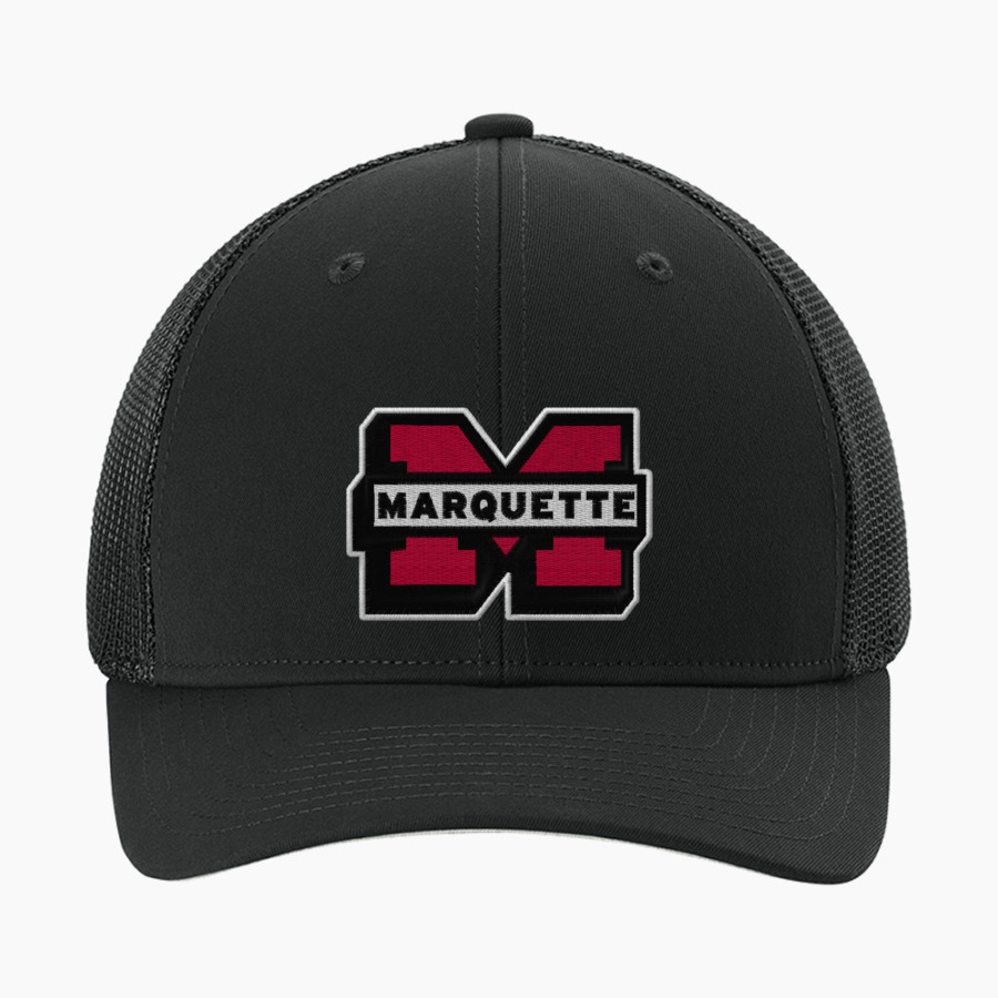 Marquette Sentinels Sport-Tek Stretch-Tek Mesh Back Cap