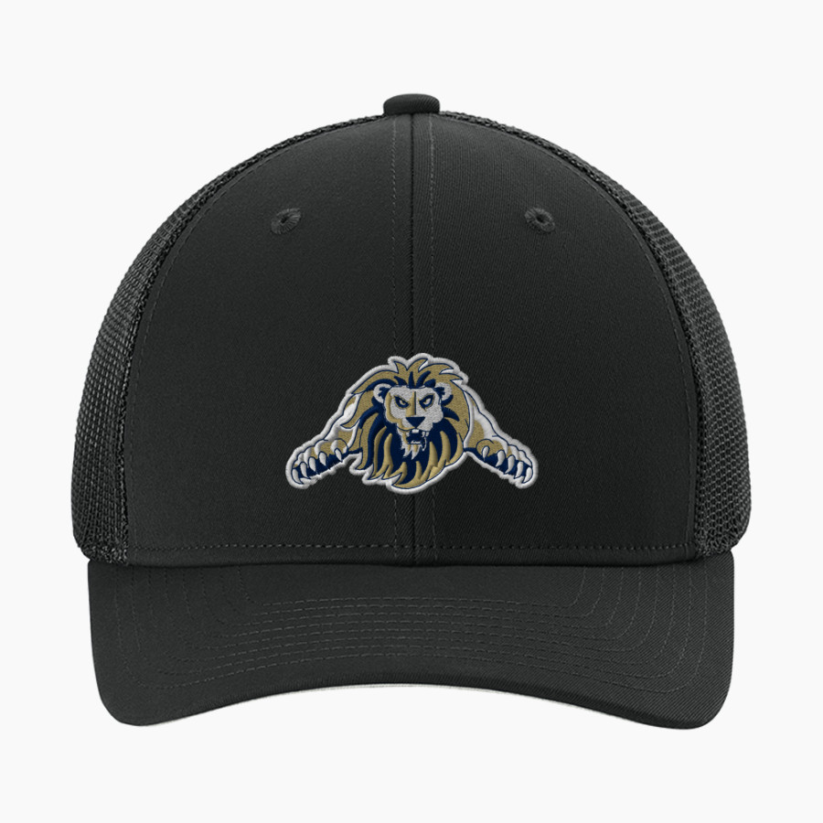 ALPHA OMEGA ACADEMY LIONS <span class="pdp-name-mascot">ALPHA OMEGA ACADEMY LIONS</span> Sport-Tek Stretch-Tek Mesh Back Cap