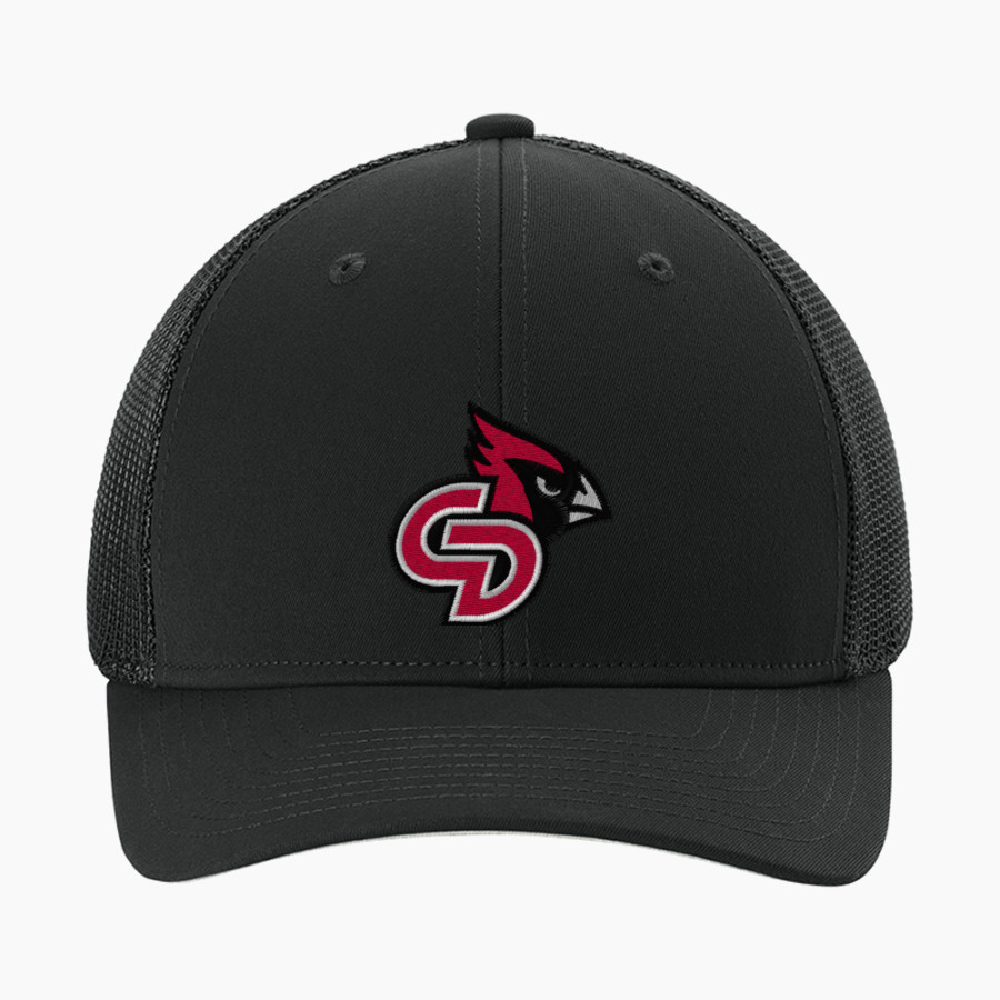 Central Decatur Cardinals Sport-Tek Stretch-Tek Mesh Back Cap