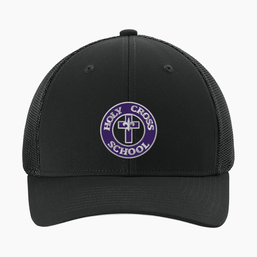Holy Cross Crusaders Sport-Tek Stretch-Tek Mesh Back Cap