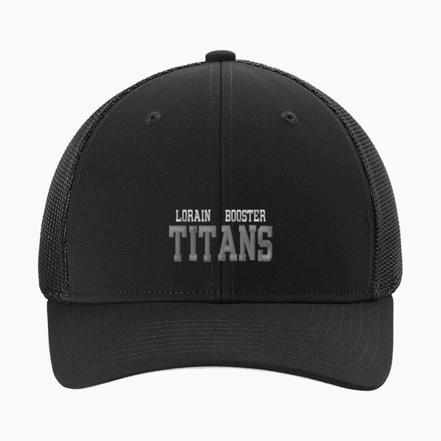 Lorain Booster Titans <span class="pdp-name-mascot">Lorain Booster Titans</span> Sport-Tek Stretch-Tek Mesh Back Cap