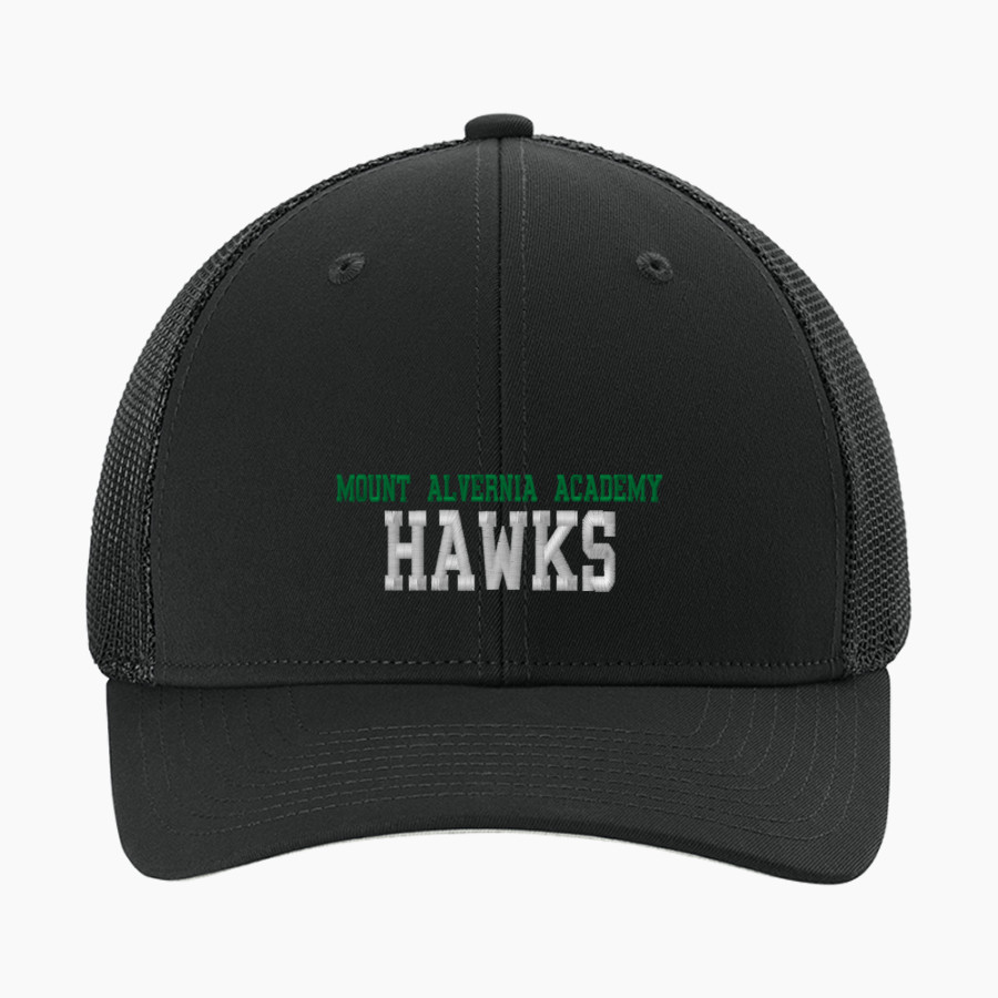 Mount Alvernia Academy Hawks <span class="pdp-name-mascot">Mount Alvernia Academy Hawks</span> Sport-Tek Stretch-Tek Mesh Back Cap