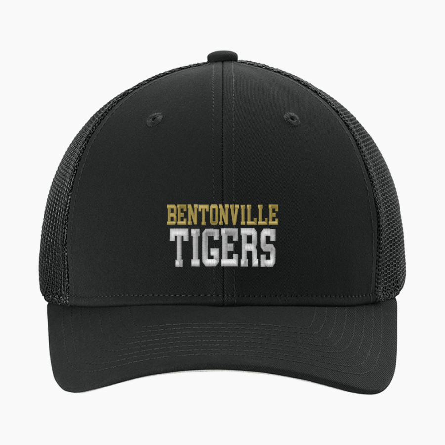 BENTONVILLE HIGH SCHOOL TIGERS <span class="pdp-name-mascot">BENTONVILLE TIGERS</span> Sport-Tek Stretch-Tek Mesh Back Cap