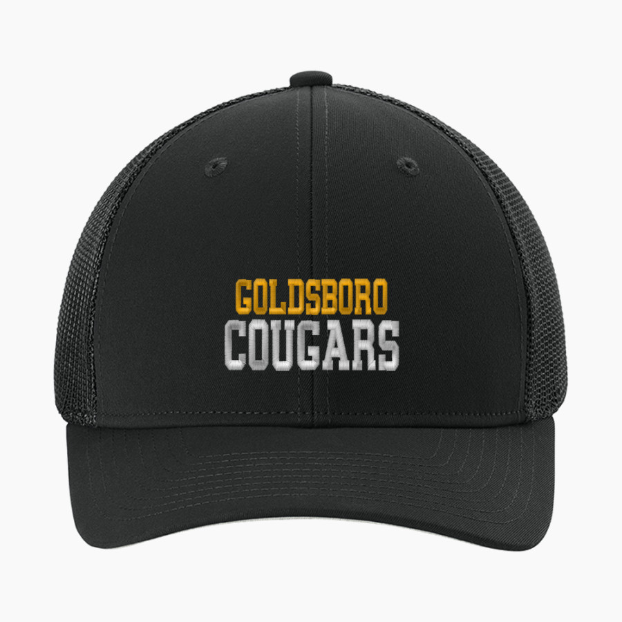 Goldsboro Cougars <span class="pdp-name-mascot">Goldsboro Cougars</span> Sport-Tek Stretch-Tek Mesh Back Cap