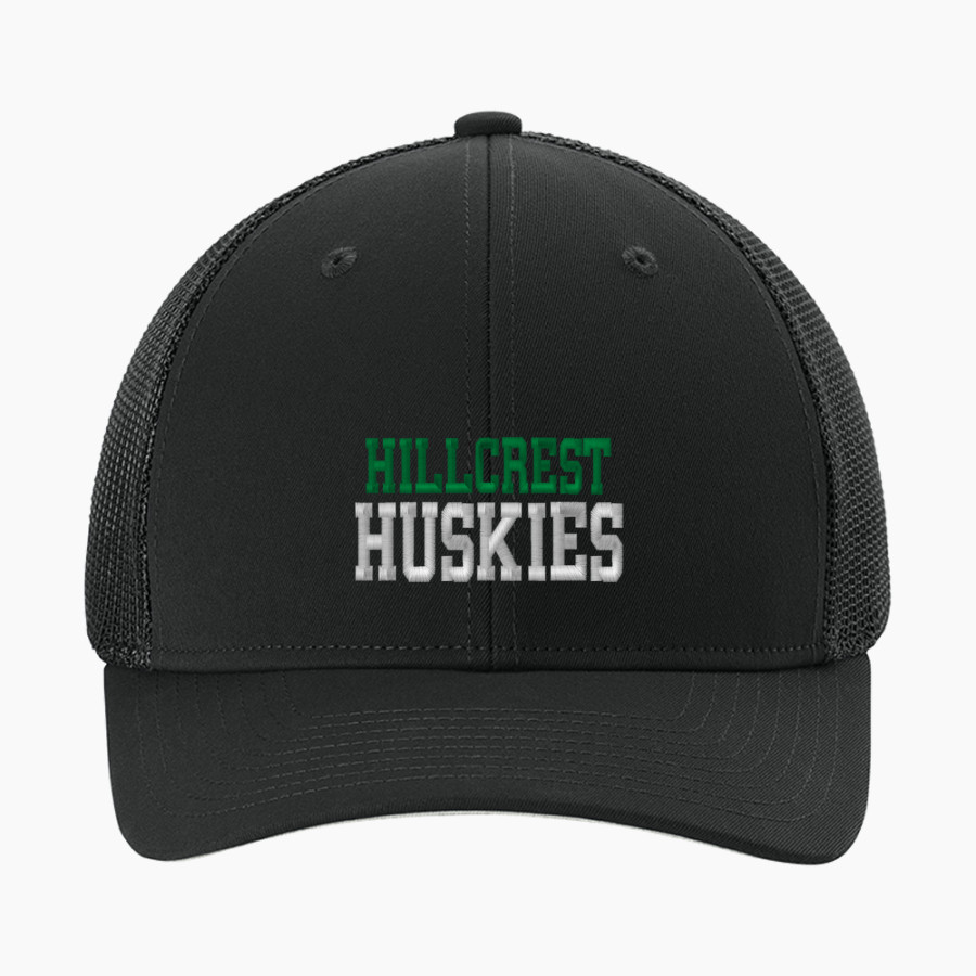 HILLCREST HIGH SCHOOL HUSKIES <span class="pdp-name-mascot">HILLCREST HUSKIES</span> Sport-Tek Stretch-Tek Mesh Back Cap